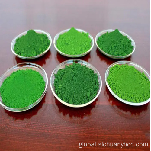 China Chromium of Oxide Green inorganic pigment Factory